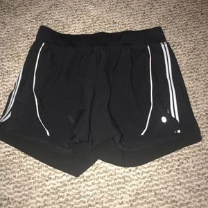 Black sport shorts